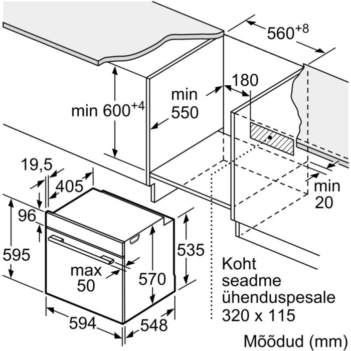 Духовой шкаф Bosch HBG517CW1S, фото 2