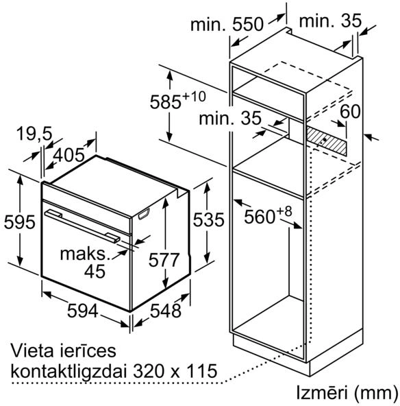 Духовой шкаф Электрический Bosch HBG7721B1, фото 8