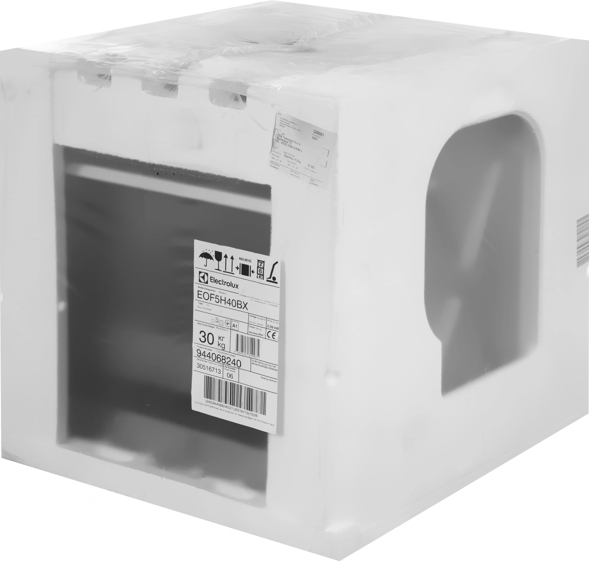Духовой шкаф Электрический Electrolux EOF5H40BX, превью предыдущего фото
