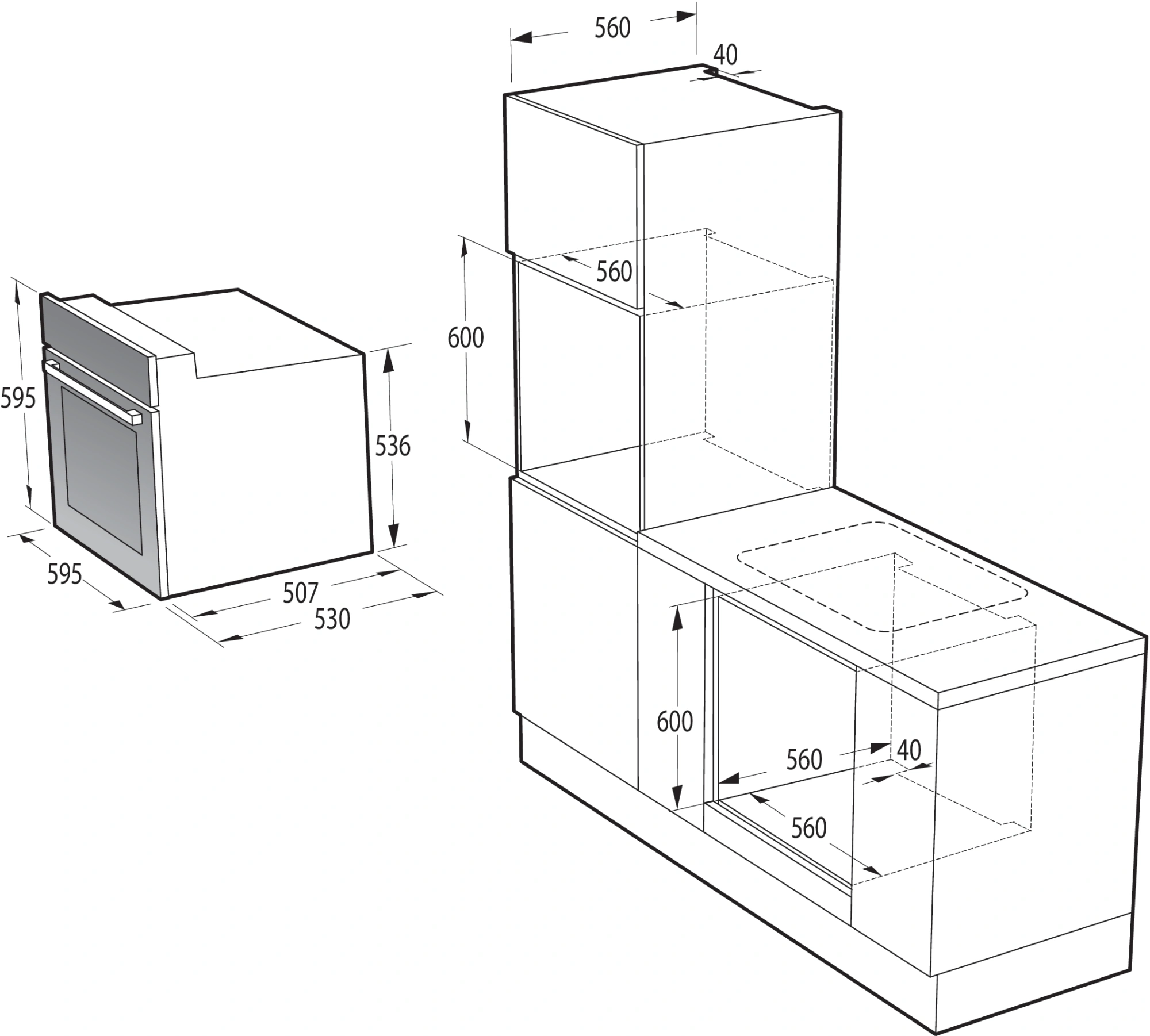 Духовой шкаф Электрический Gorenje BO6727E03NX, фото 12