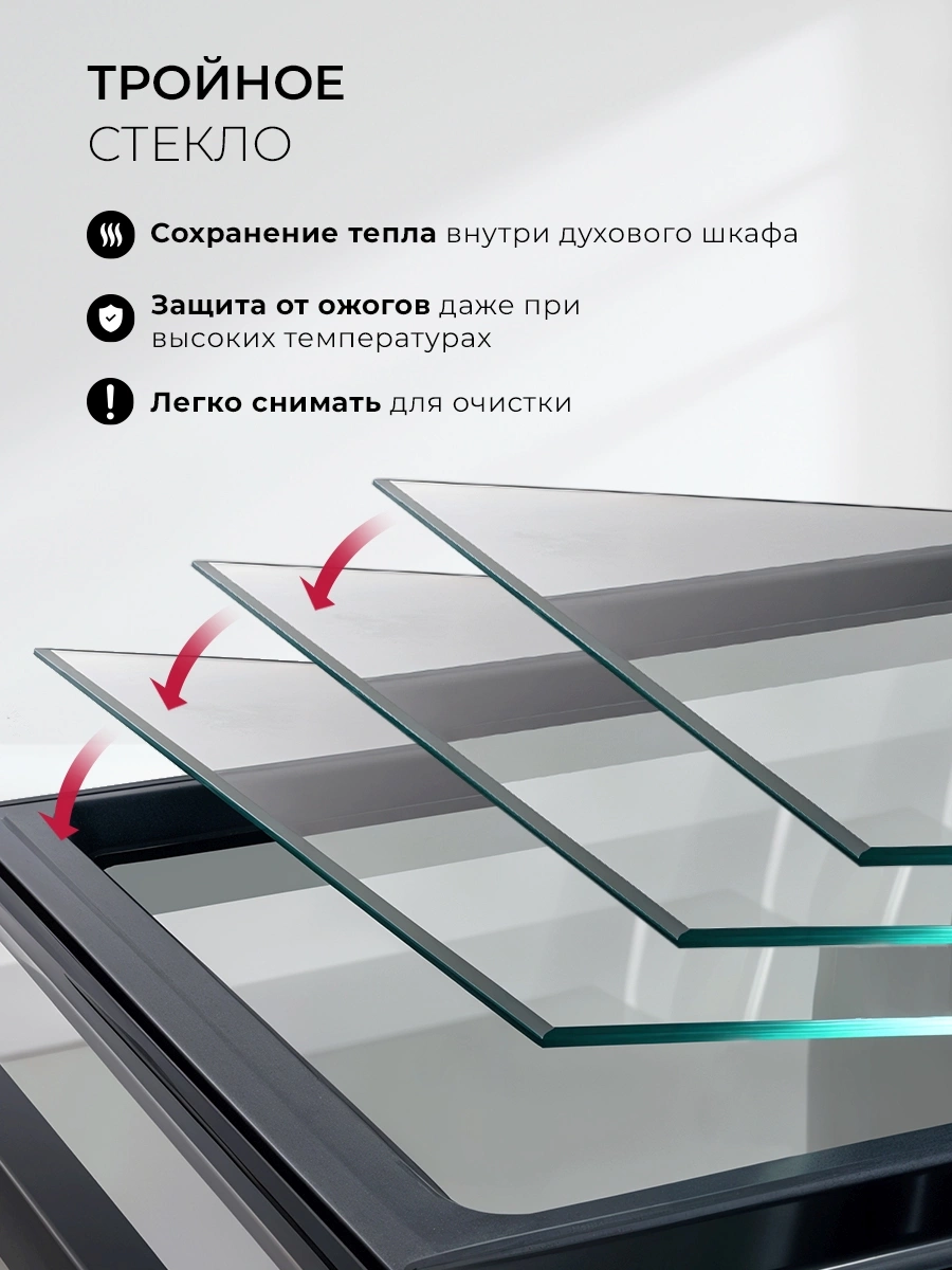 Духовой шкаф Электрический Lex EDM 1001 ONE BL, фото 12