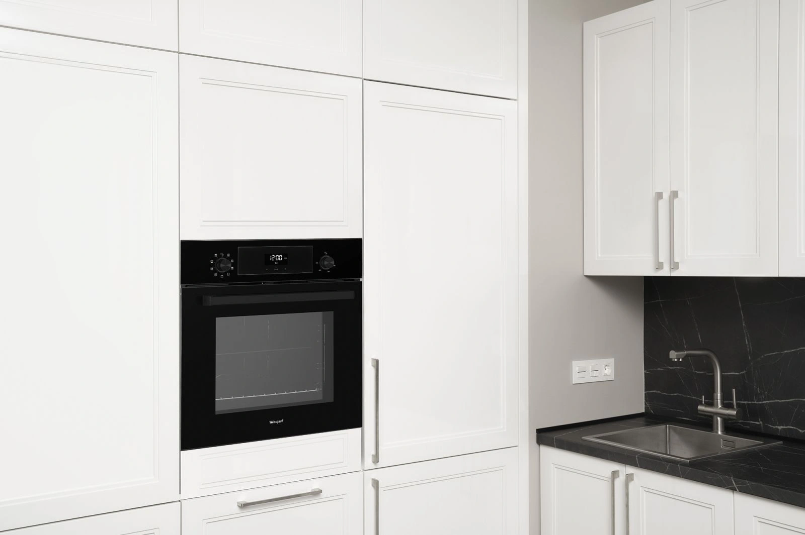 Духовой шкаф Электрический Weissgauff EOV 306 SB Black Edition, фото 5