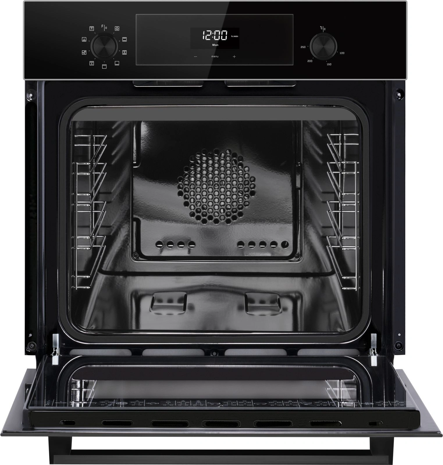 Духовой шкаф Электрический Weissgauff EOV 306 SB Black Edition, фото 8
