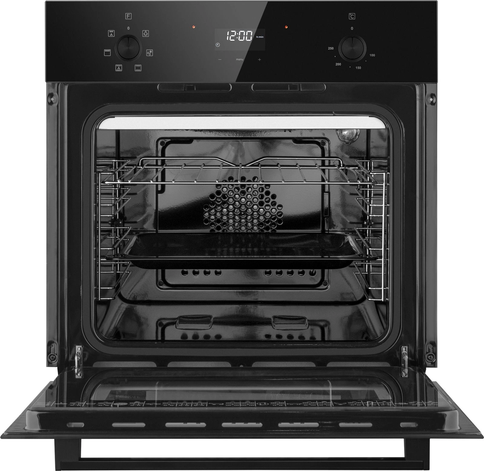 Духовой шкаф Электрический Weissgauff EOV 676 SB Black Edition, фото 15