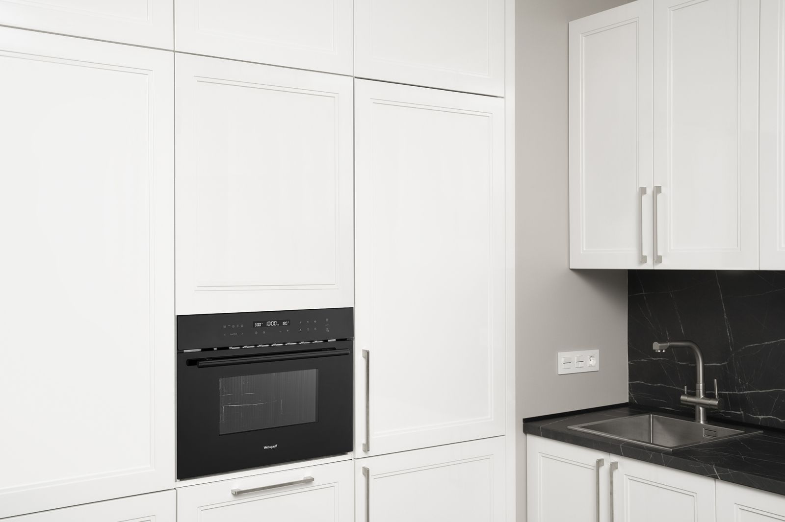 Духовой шкаф Электрический Weissgauff OE 446 Black Edition, фото 5