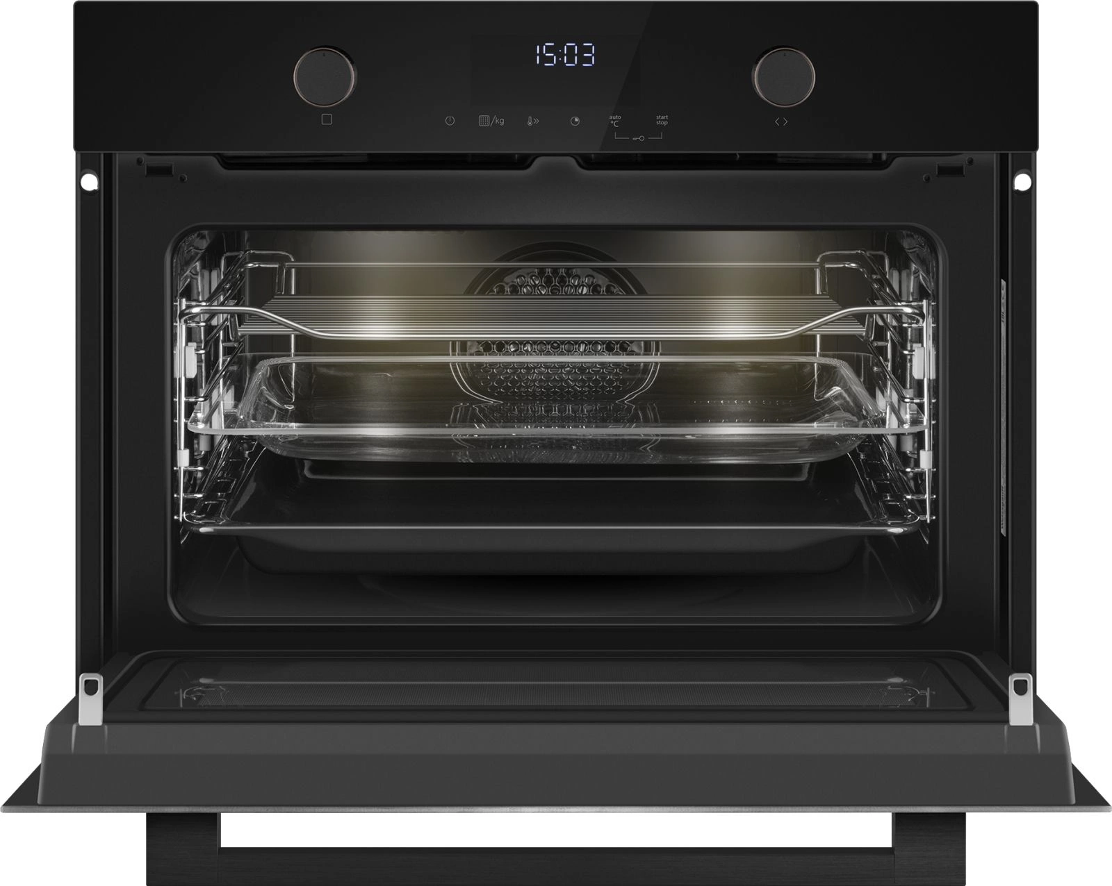 Духовой шкаф Электрический Weissgauff OE 4551 DB Black Edition, фото 10