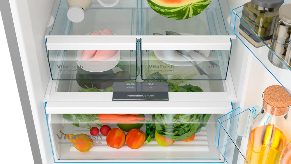 Двухкамерный холодильник Bosch KGN55VL21U, фото 5