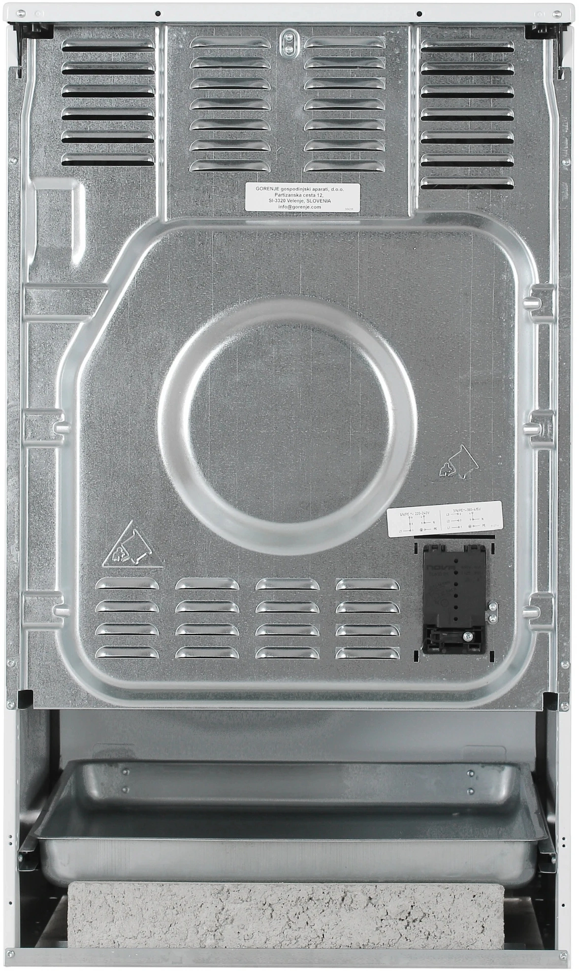 Электрическая плита Gorenje GEC5A12WG-B, фото 10