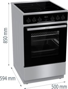 Электрическая плита GORENJE GEC5C61XPA, фото 9