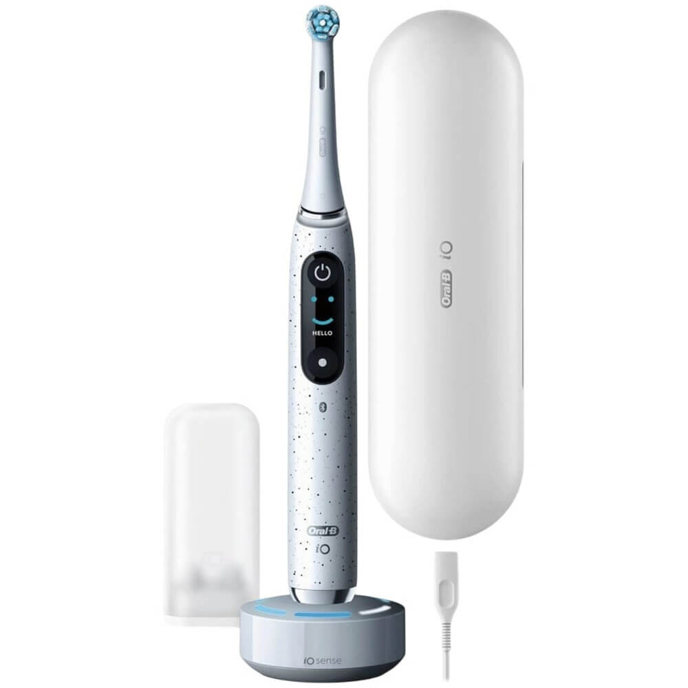 Электрическая зубная щетка Braun Oral-B iO Series 10 Stardust White, превью предыдущего фото