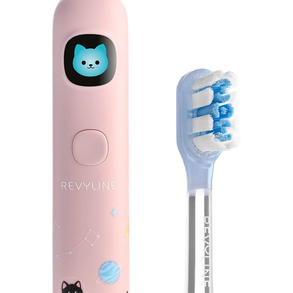 Электрическая зубная щетка Revyline RL 095 Kids розовый, фото 3