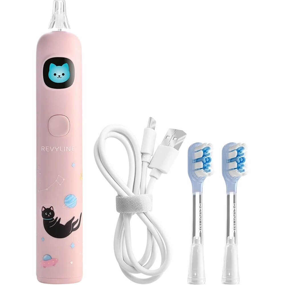 Электрическая зубная щетка Revyline RL 095 Kids розовый, фото 4