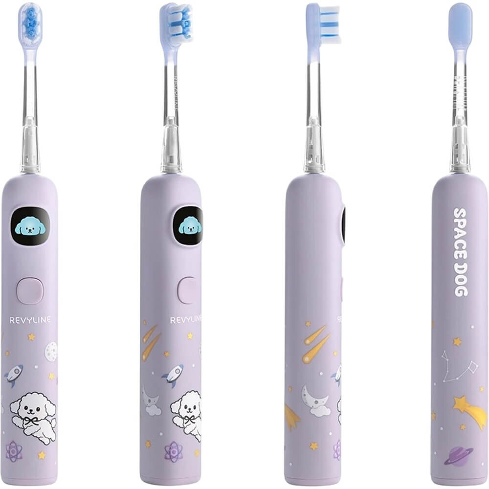 Электрическая зубная щетка Revyline RL 095 Kids сиреневый, превью следующего фото