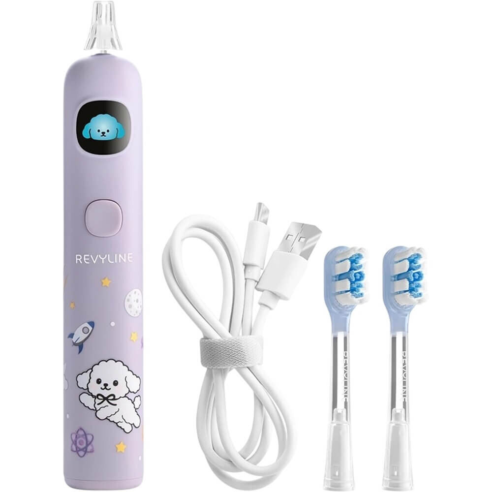 Электрическая зубная щетка Revyline RL 095 Kids сиреневый, фото 4