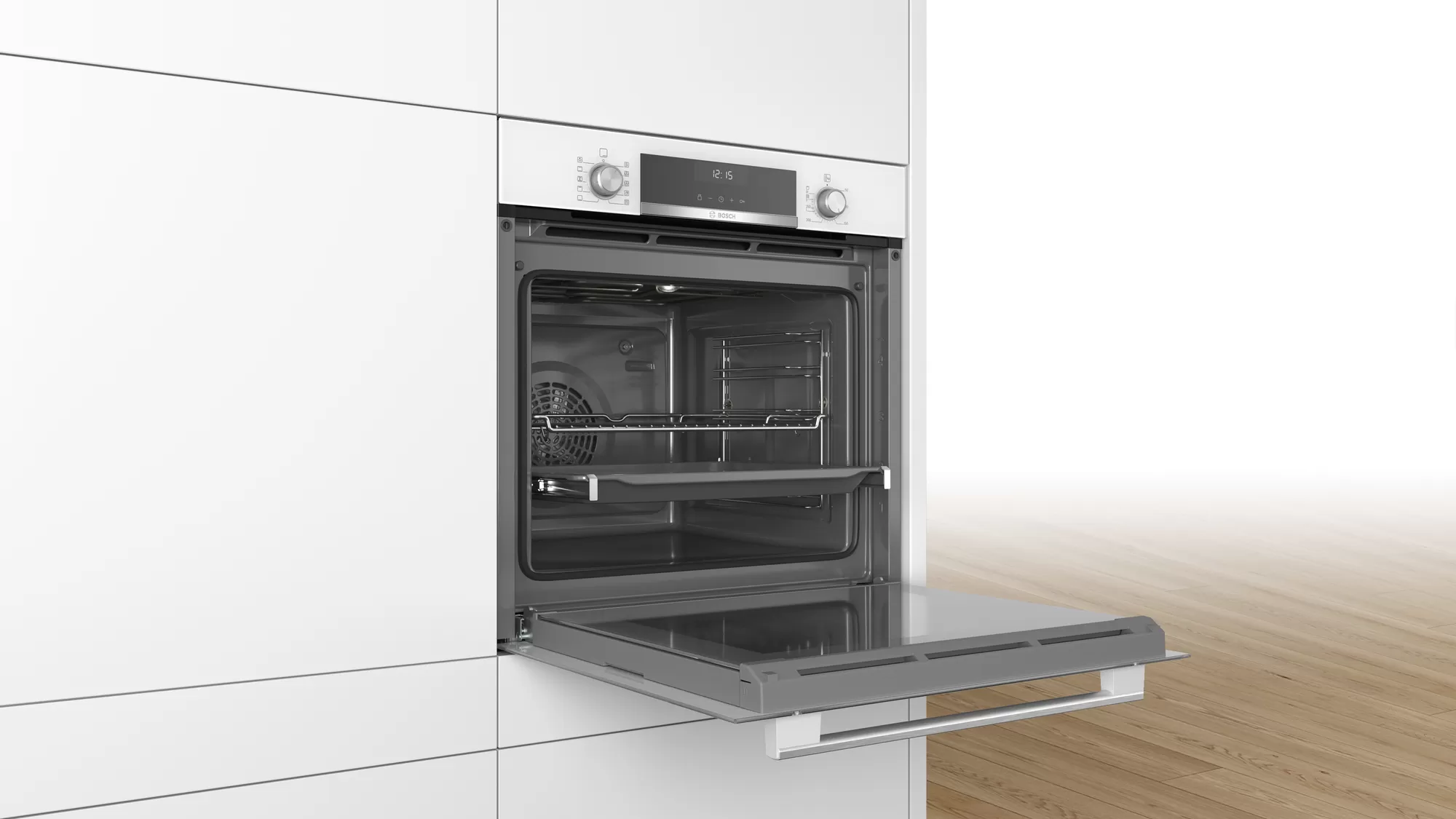 Электрический духовой шкаф Bosch HBG517EW0R, превью предыдущего фото