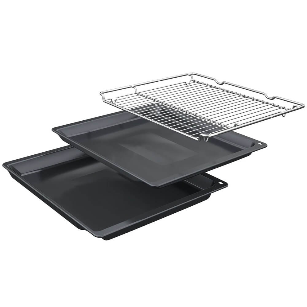 Электрический духовой шкаф Bosch HBG7341W1, фото 4