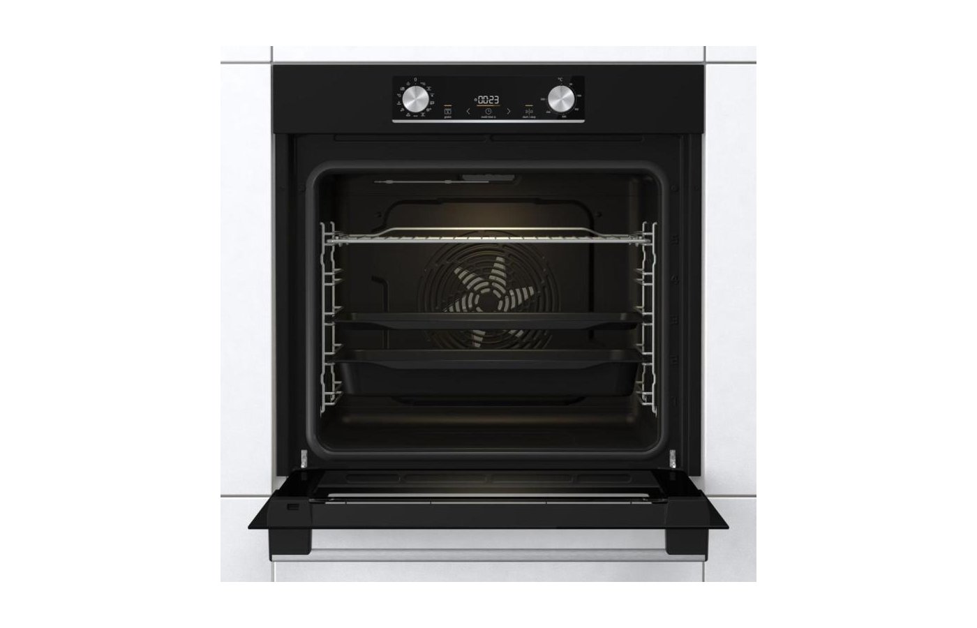 Электрический духовой шкаф Gorenje BOSX6737E03B, черный, превью следующего фото