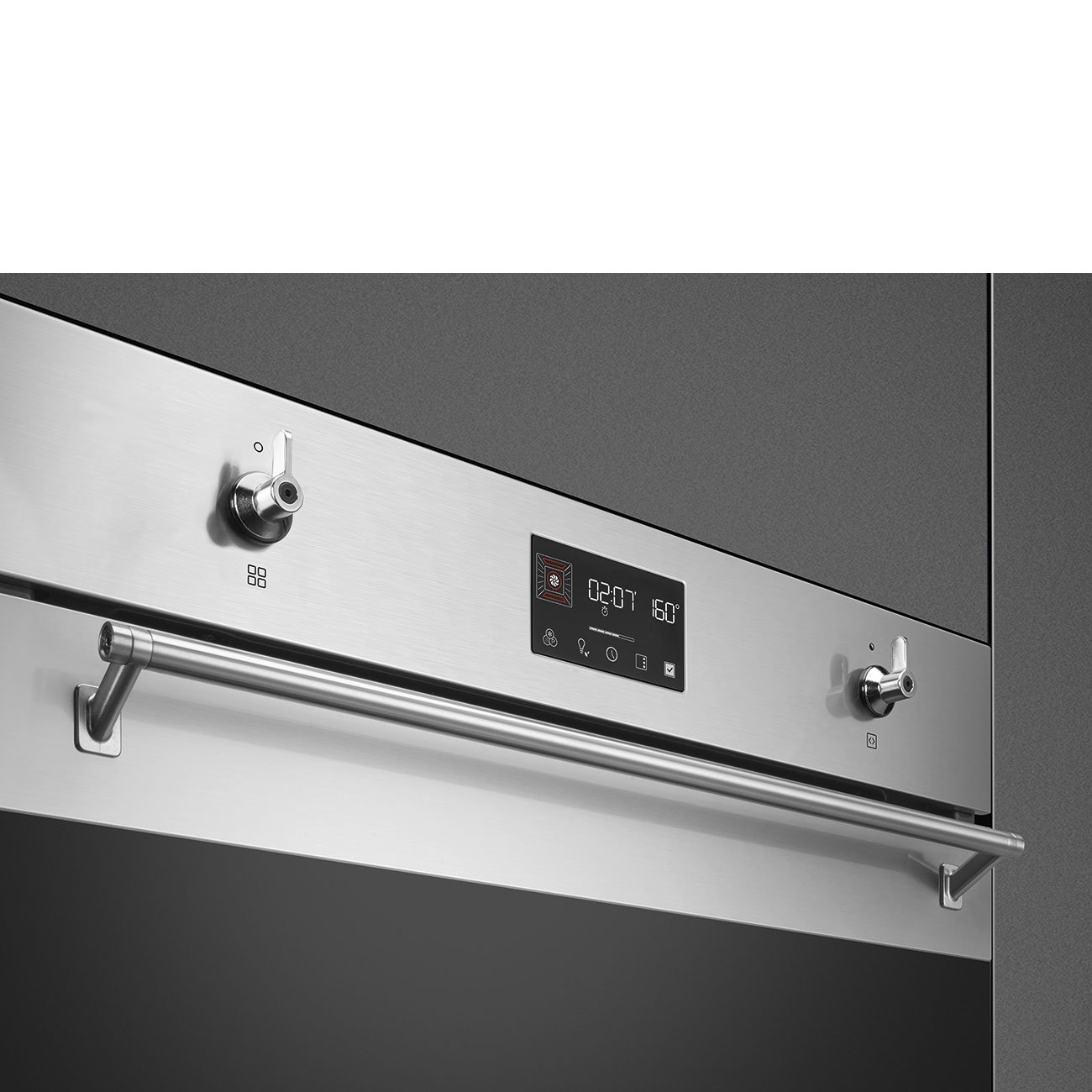 Электрический духовой шкаф Smeg SO6302TX, фото 5