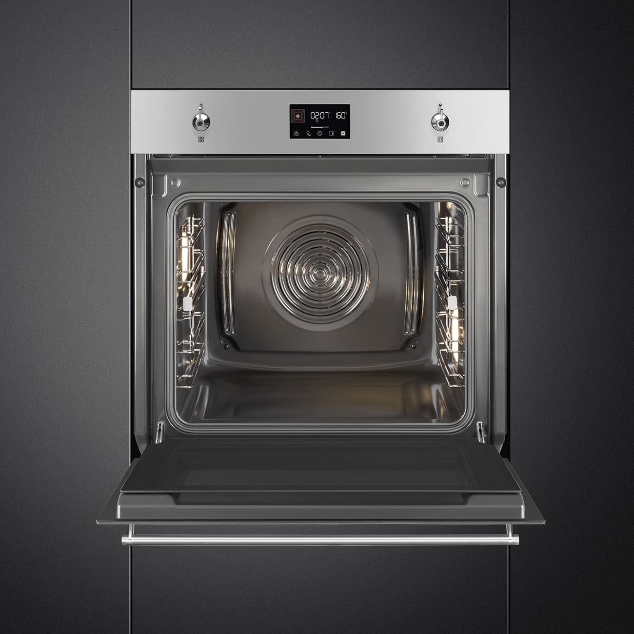 Электрический духовой шкаф Smeg SO6302TX, фото 7