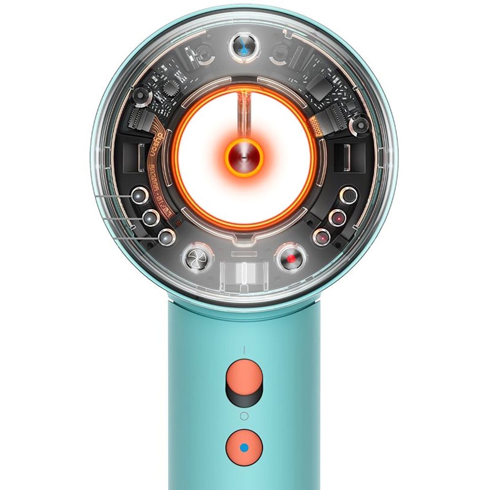 Фен Dyson Supersonic Nural HD16 бирюзовый/оранжевый, фото 3