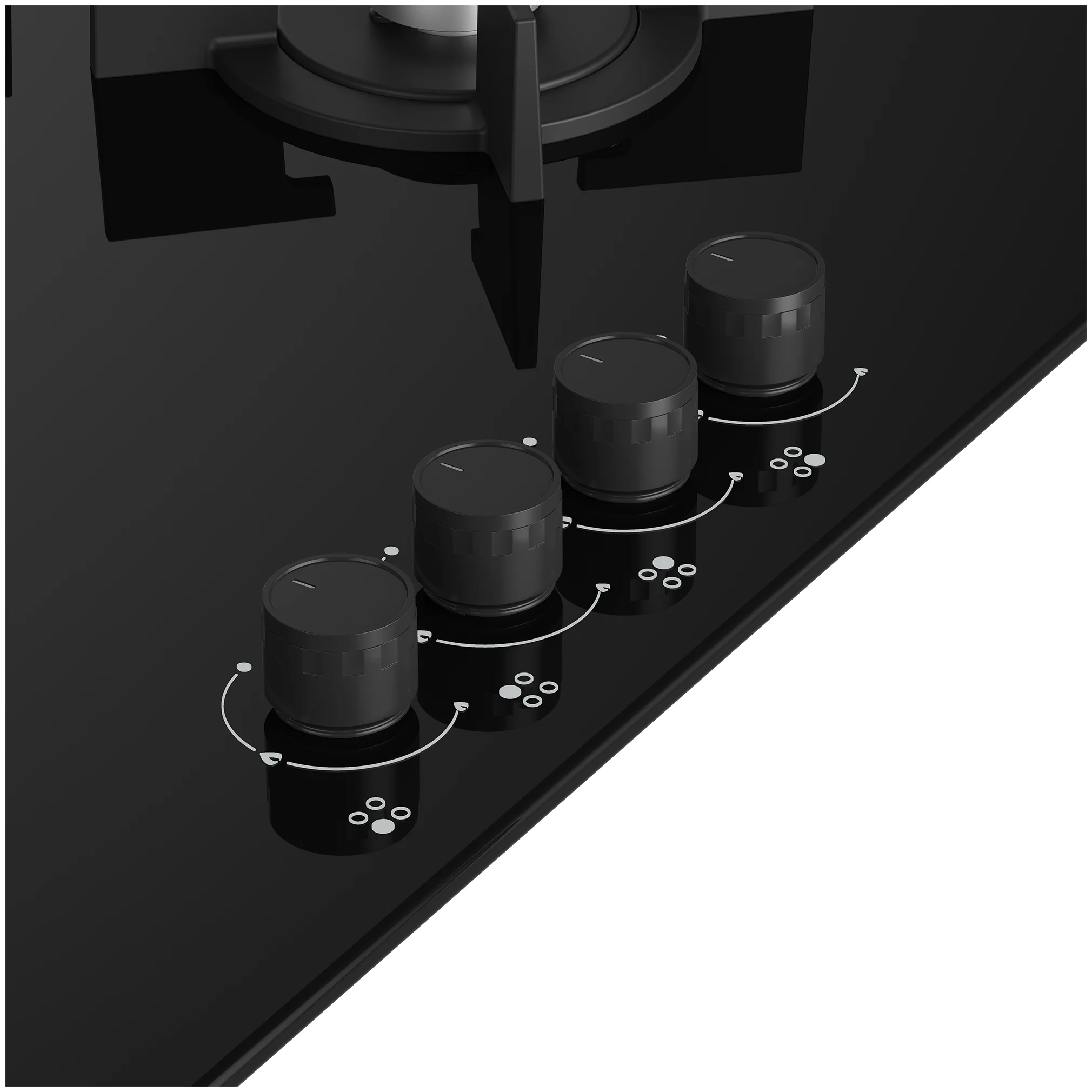 Газовая варочная панель Beko HING642202SB, фото 4