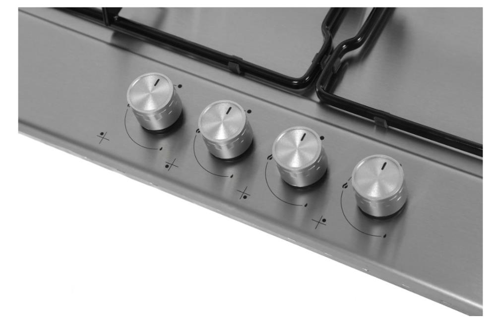 Газовая варочная панель INDESIT THPM 641 W/IX/I, фото 4