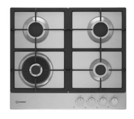 Газовая варочная панель INDESIT THPM 642 W/IX/I, превью предыдущего фото