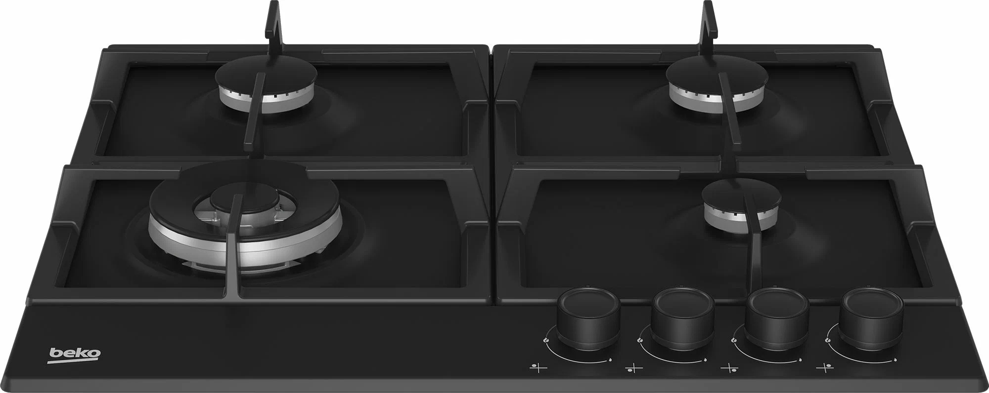 Газовая варочная поверхность Beko BHGM6422K5WB, фото 4