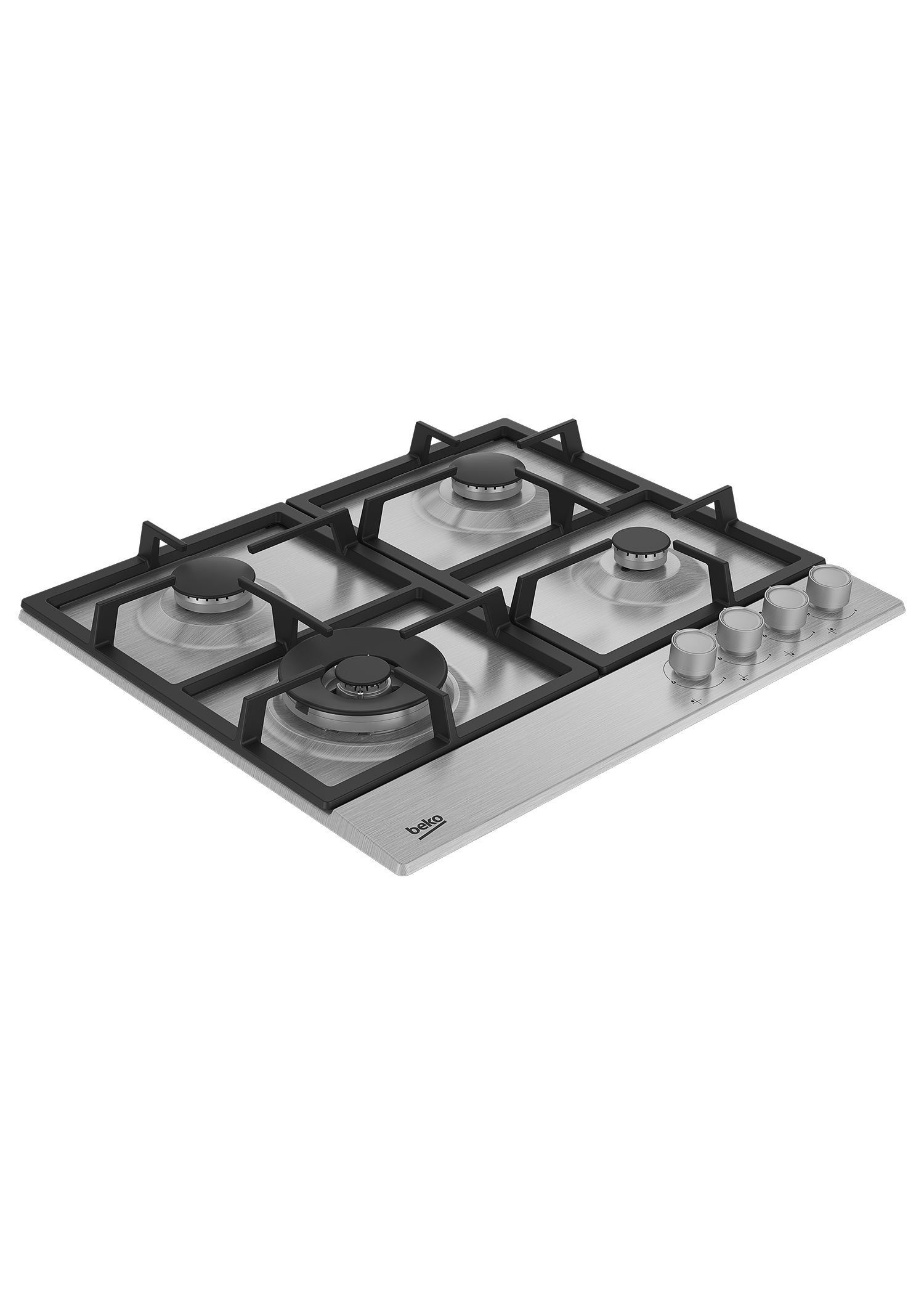 Газовая варочная поверхность Beko BHGM6422K5WX, фото 2