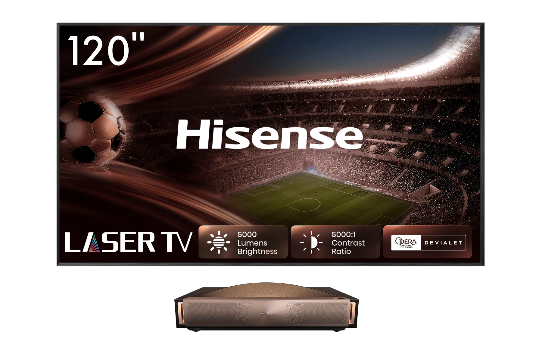 Лазерный проектор Hisense Laser TV 120L9QD