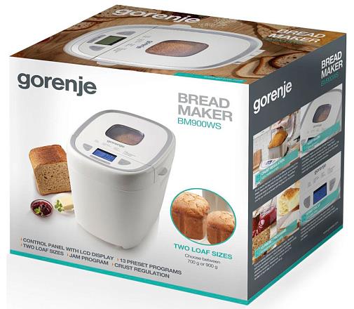 Хлебопечь GORENJE BM900WS, превью предыдущего фото