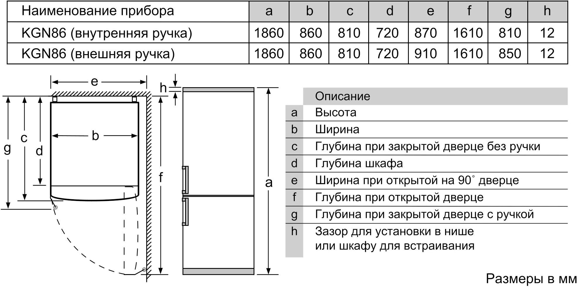 Холодильник Bosch KGN86AW32U, фото 5