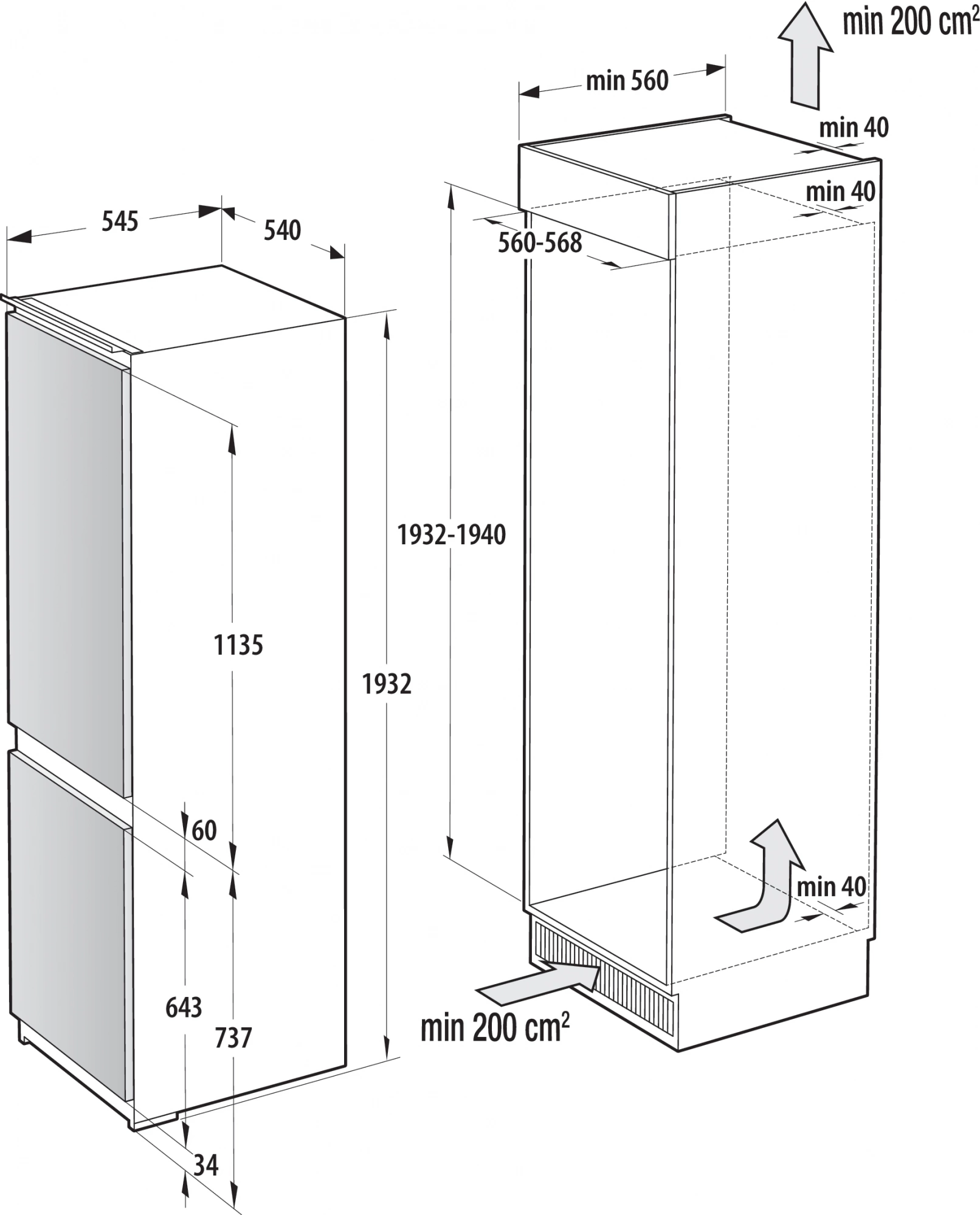 Холодильник Gorenje NRKI517141, превью предыдущего фото
