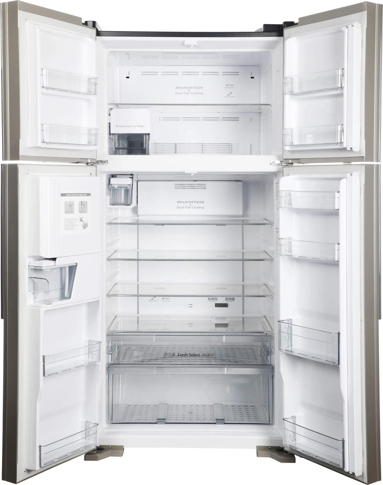 Холодильник Hitachi R-W660PUC7X GC