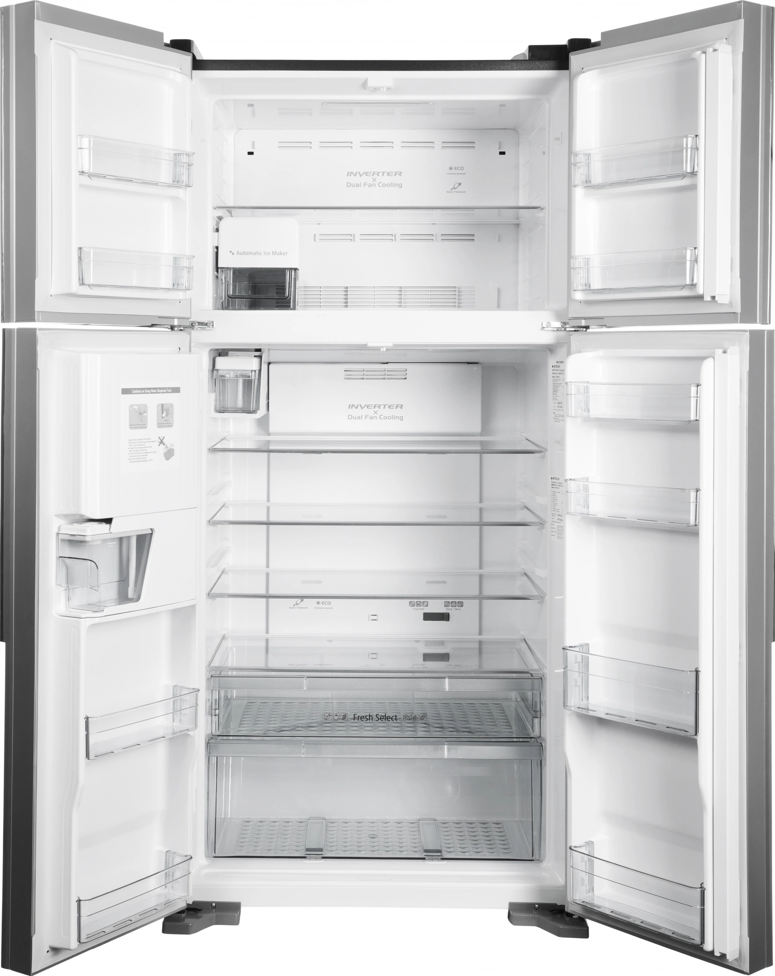 Холодильник Hitachi R-W660PUC7X GS