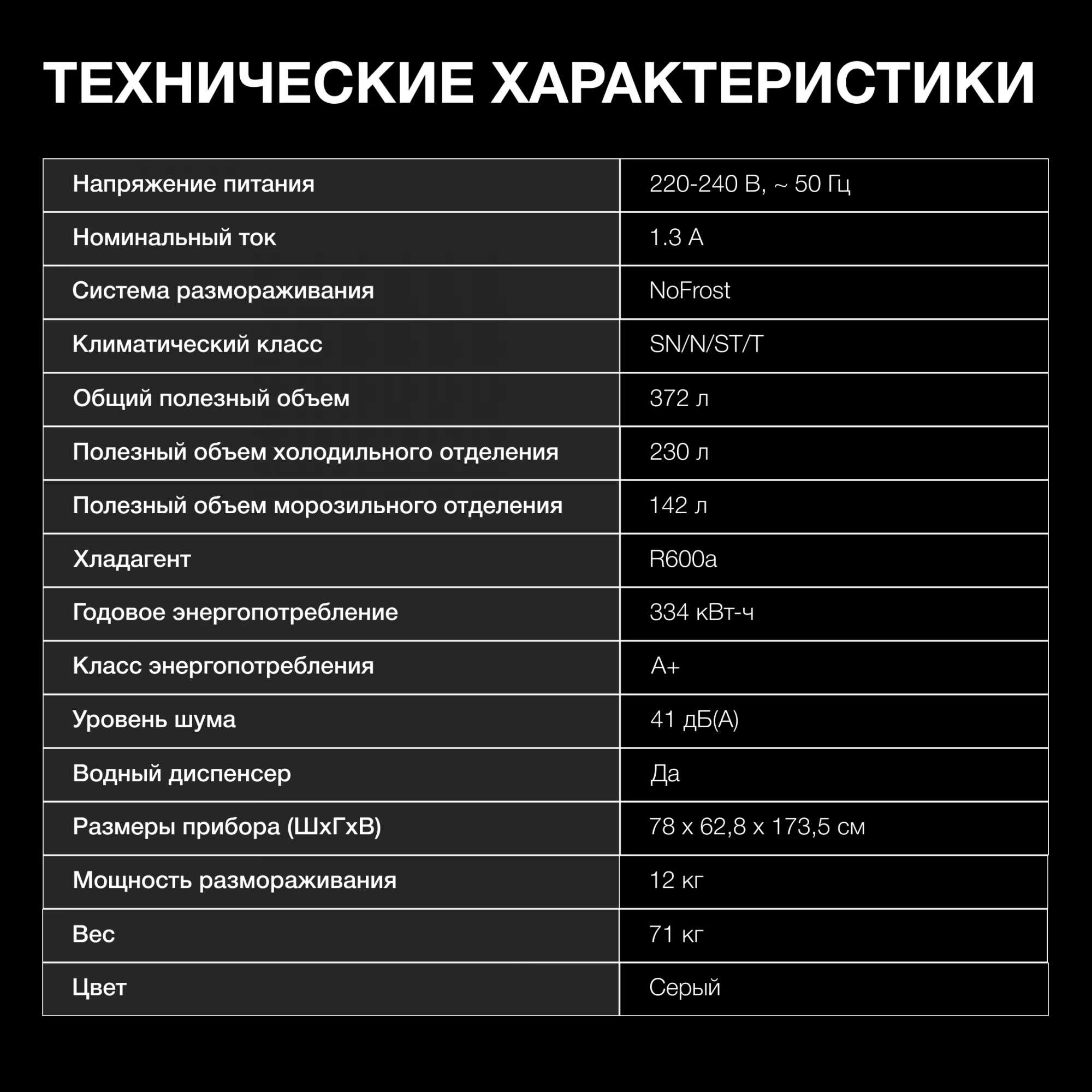 Холодильник Hyundai CS4086FIX, превью предыдущего фото