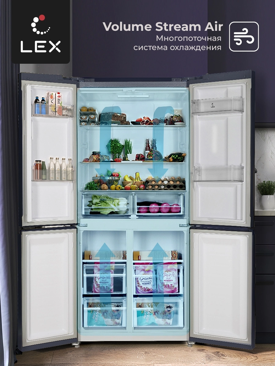 Холодильник Lex LCD450BMID, фото 11