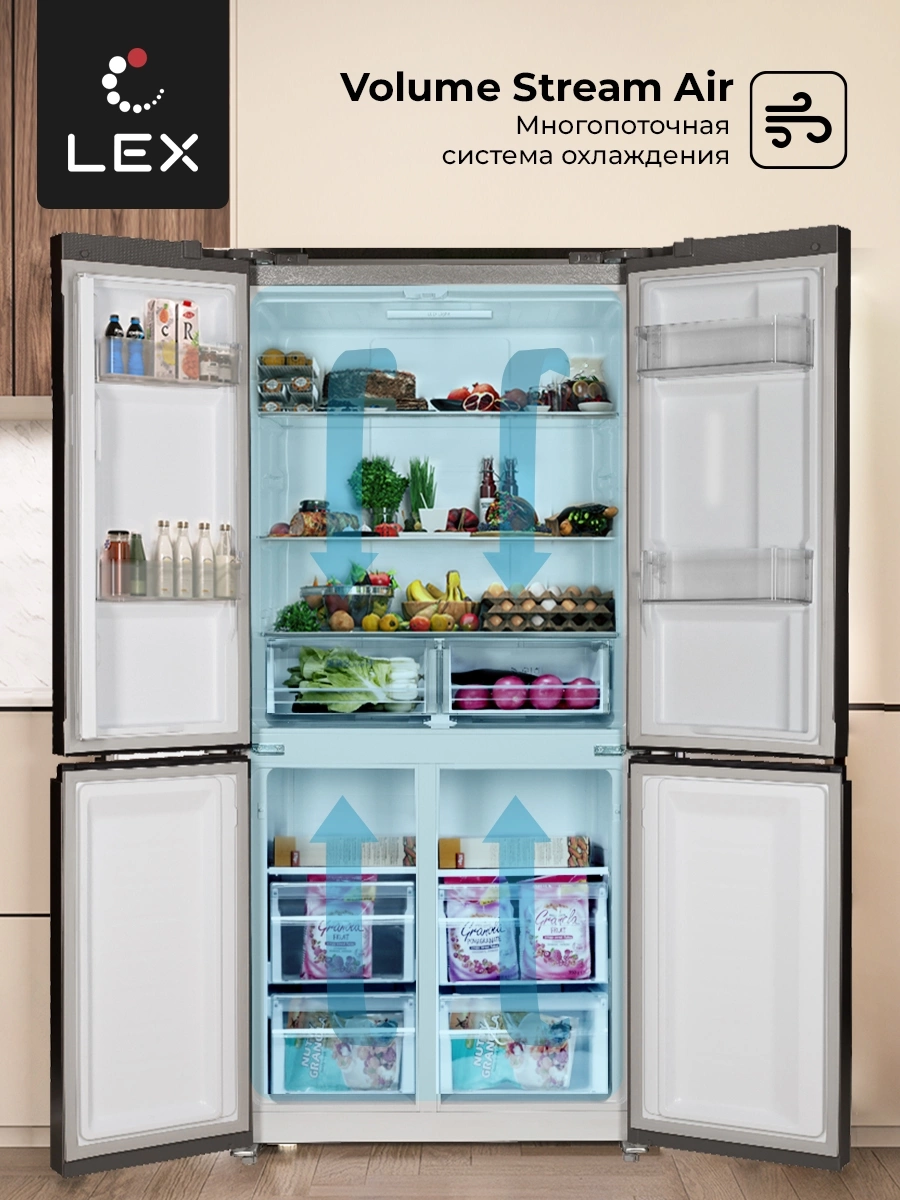 Холодильник Lex LCD450XID, фото 8