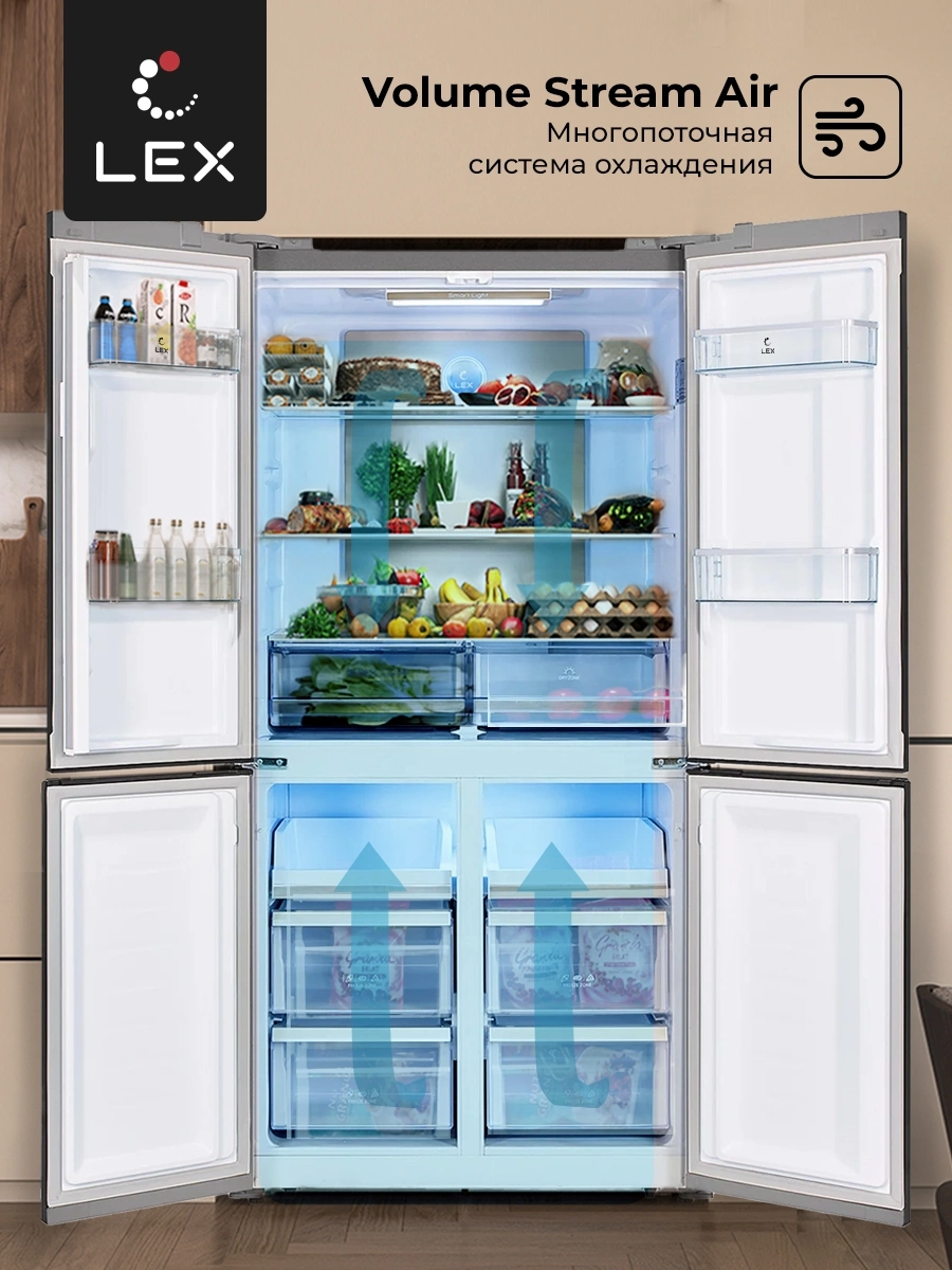 Холодильник Lex LCD505XID, фото 12