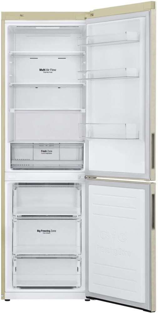 Холодильник LG с технологией DoorCooling+ GA-B459CESL, фото 3