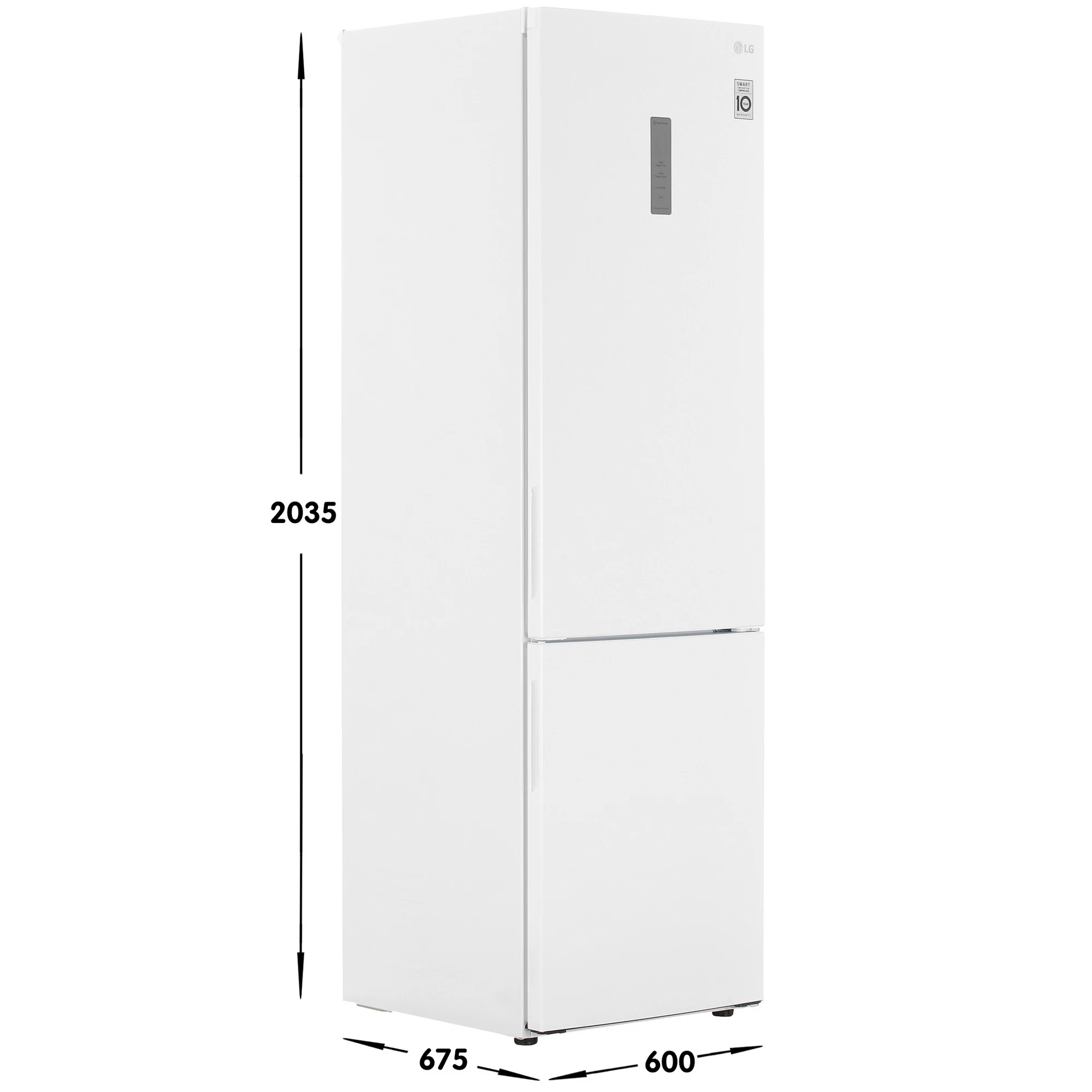 Холодильник LG с технологией DoorCooling+ GA-B509CQWL, фото 7