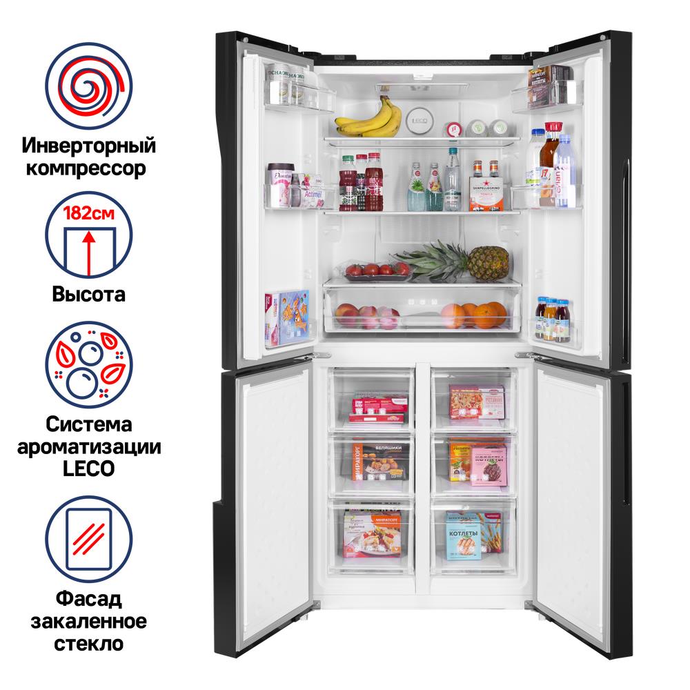 Холодильник MAUNFELD MFF182NFBE, превью следующего фото