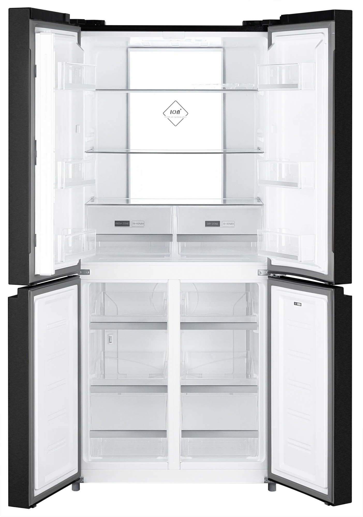 Холодильник Weissgauff WCD 450 BG NoFrost Inverter, фото 4
