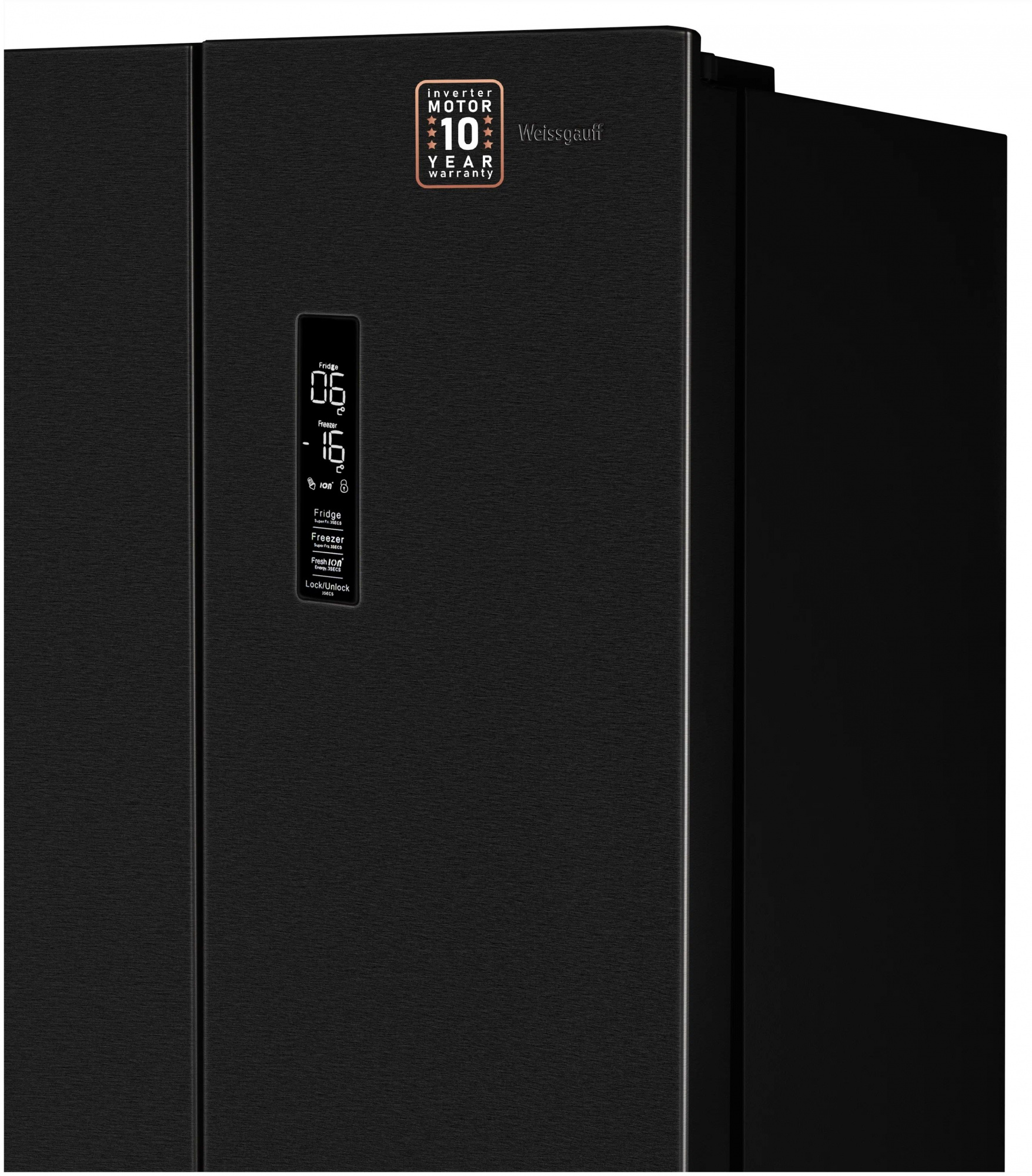 Холодильник Weissgauff WCD 450 BG NoFrost Inverter, фото 9
