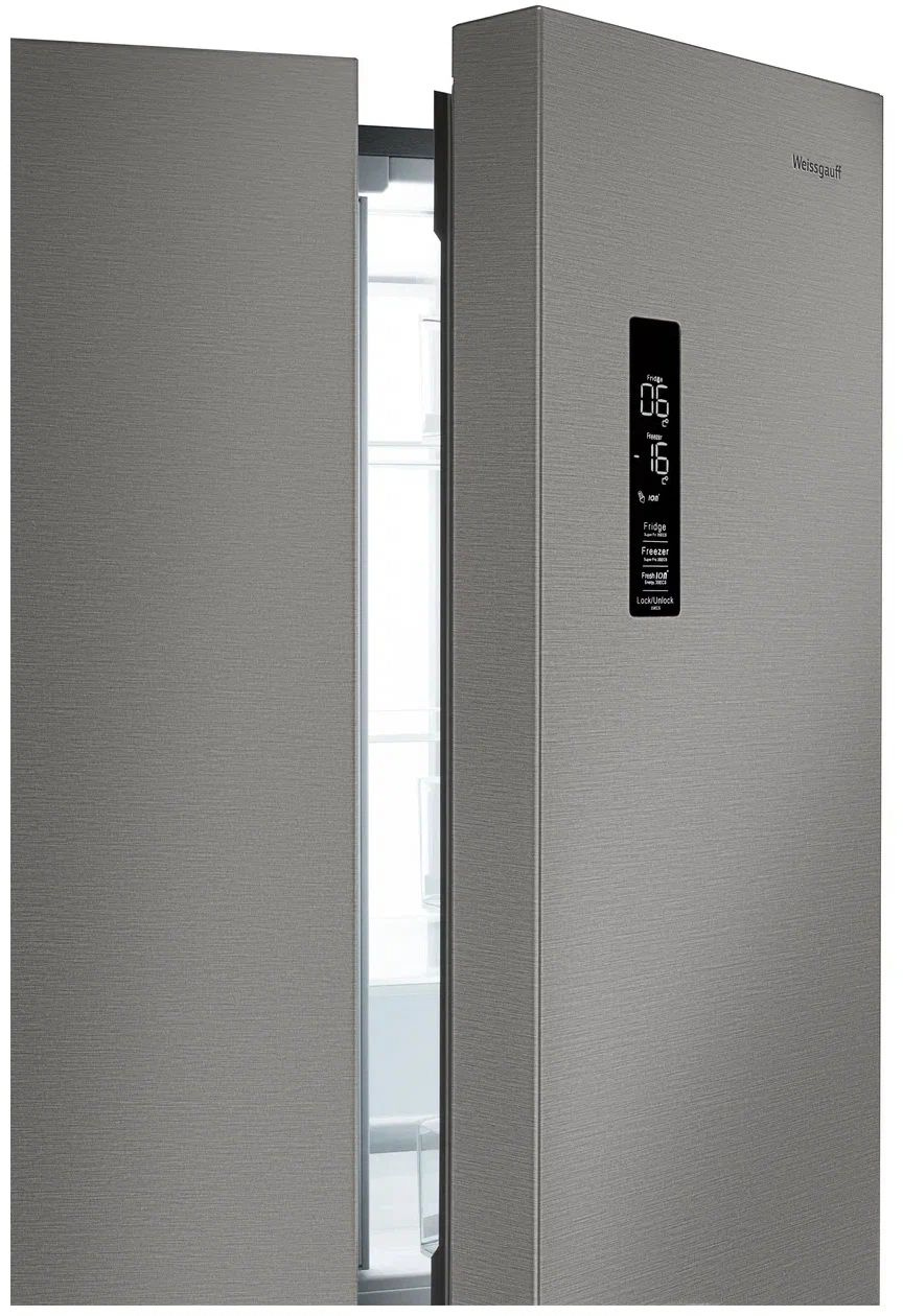 Холодильник Weissgauff WCD 450 X NoFrost Inverter, фото 10