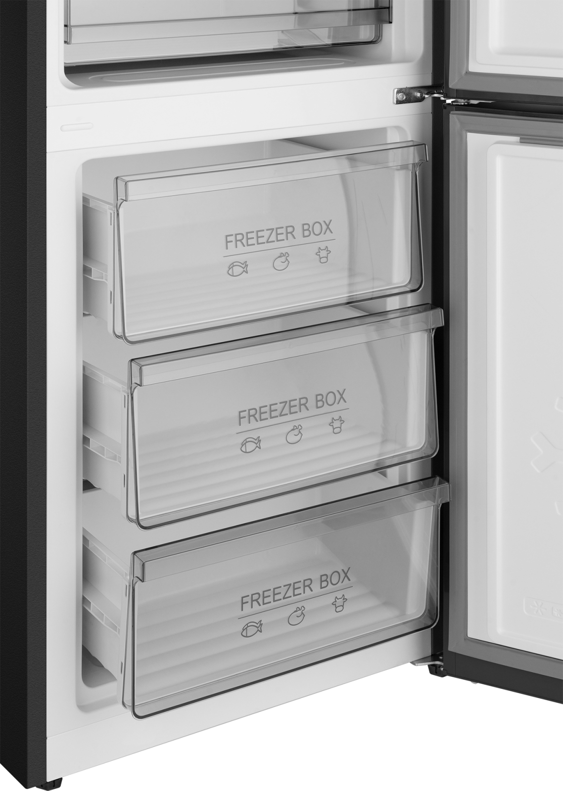Холодильник Weissgauff WRK 185 Total NoFrost Inverter Black, фото 11