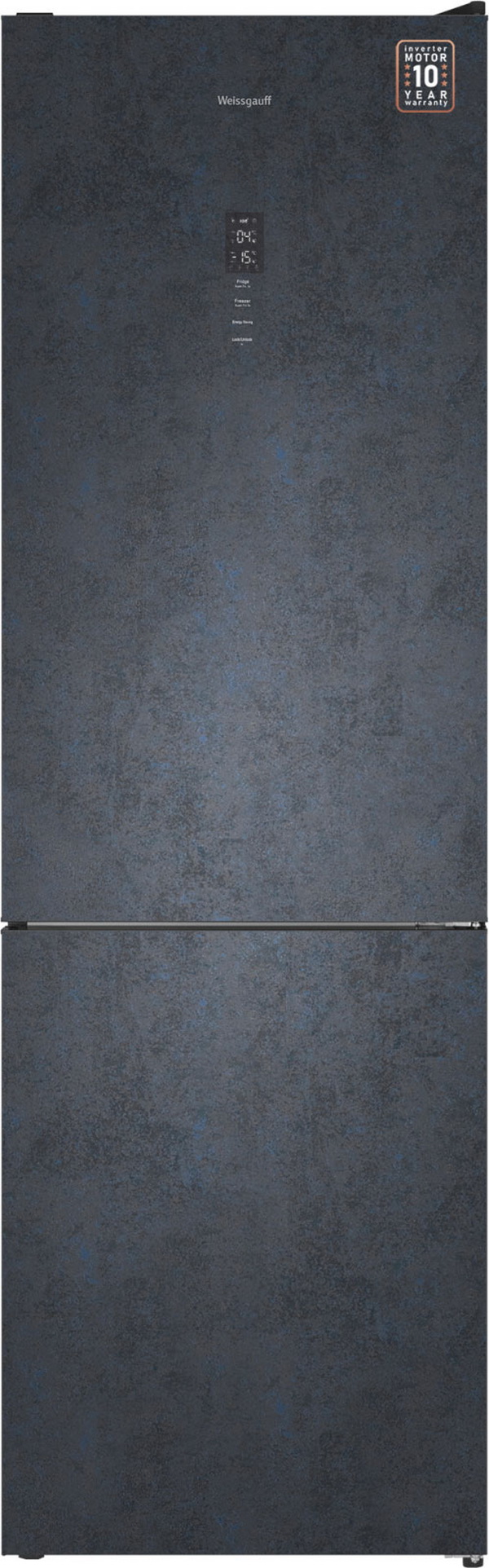 Холодильник Weissgauff WRK 2000 Total NoFrost Inverter Rock Glass, фото 2