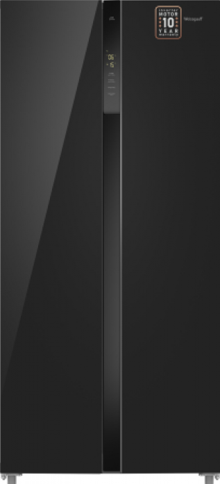 Холодильник Weissgauff WSBS 500 Inverter NoFrost Black Glass, фото 8