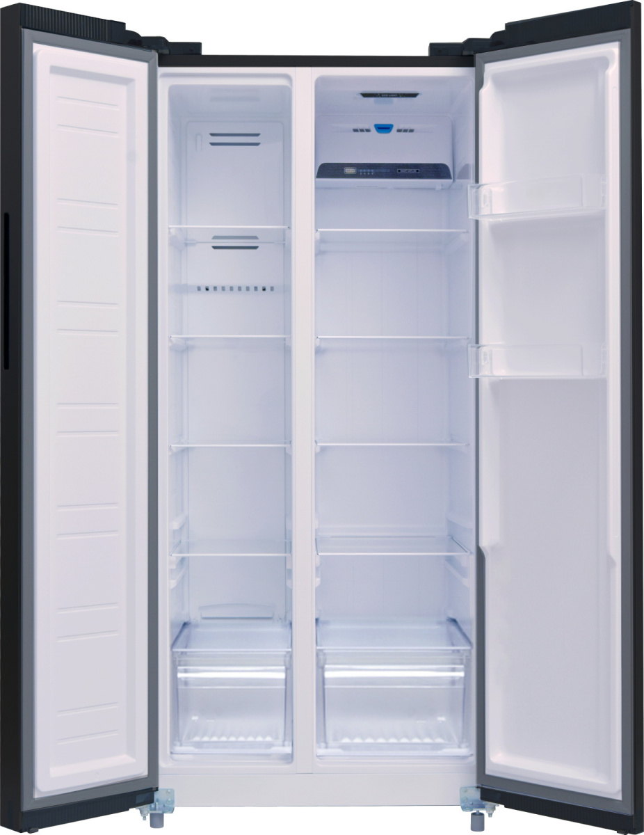 Холодильник Weissgauff WSBS 500 Inverter NoFrost Black, превью предыдущего фото