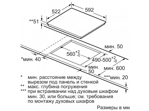 Индукционная варочная панель Bosch PIE631FB1E, превью предыдущего фото
